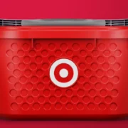 A Target shopping basket