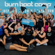 a group of Burn Boot Camp members