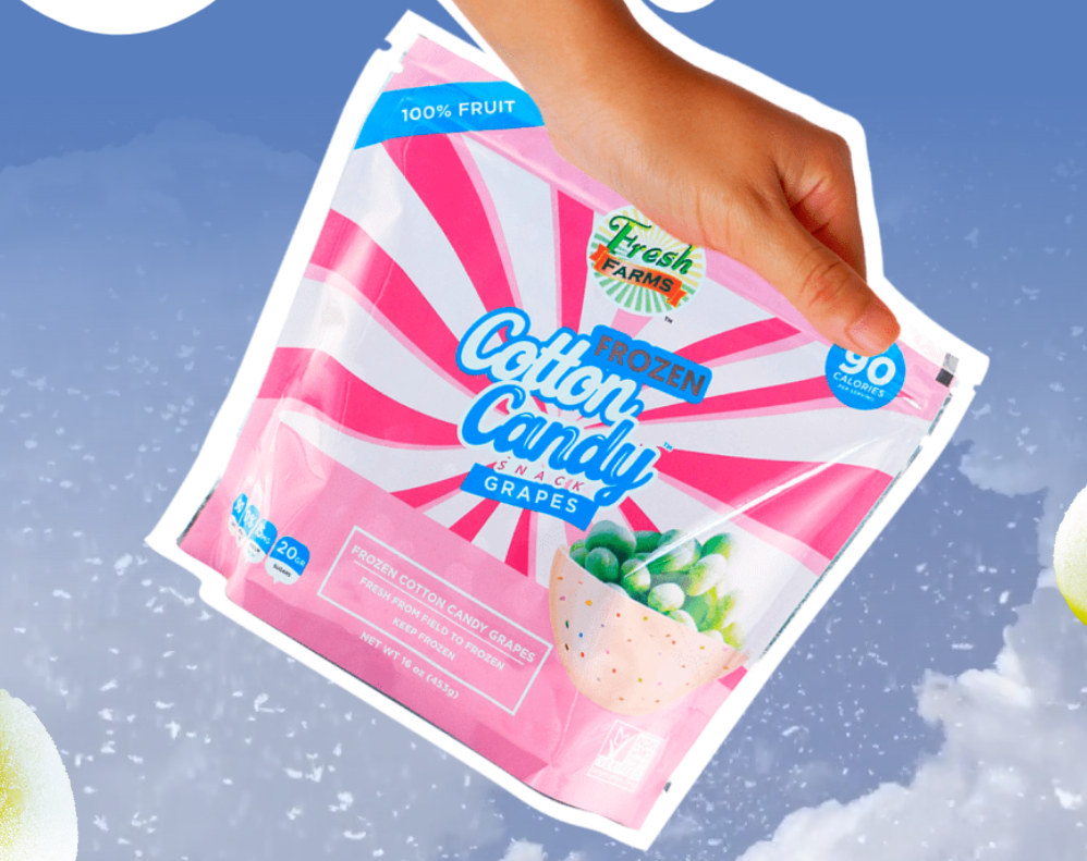 an image of frozen cotton candy grpaes