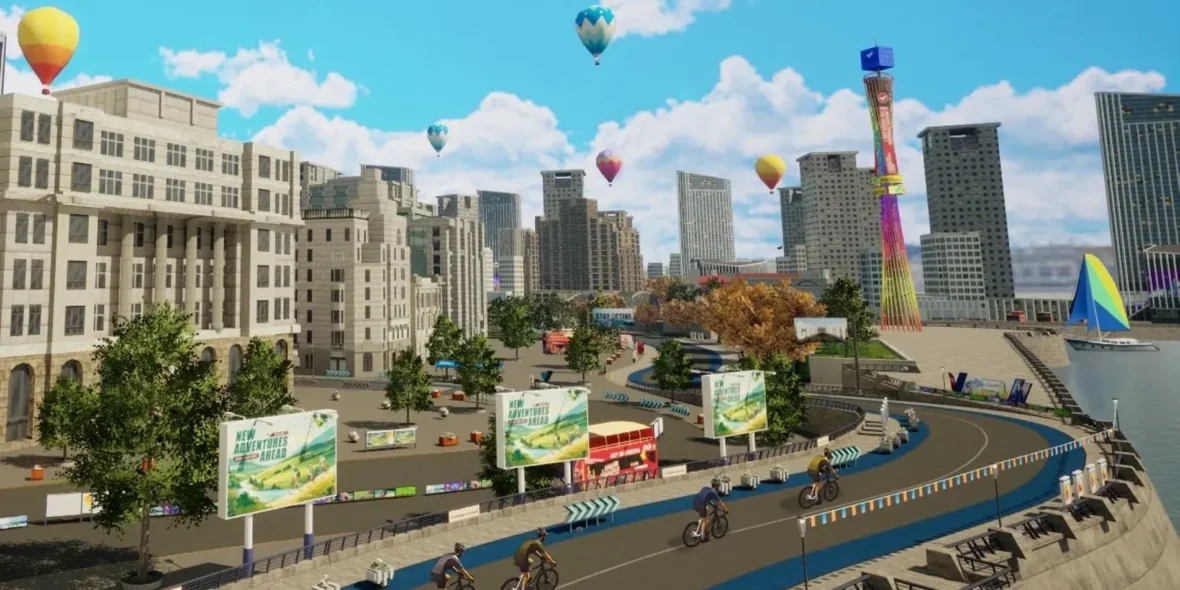 The Bund Criterium, a new engaging mode in Merach's new fitness game