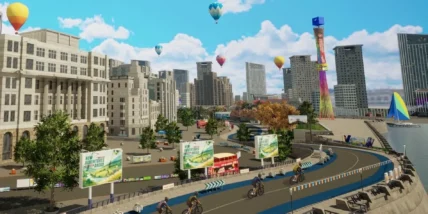 The Bund Criterium, a new engaging mode in Merach's new fitness game