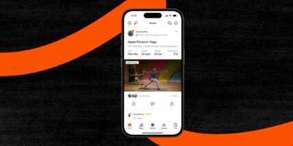 iPhone with Apple Fitness+