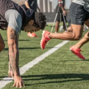 men's football training camp