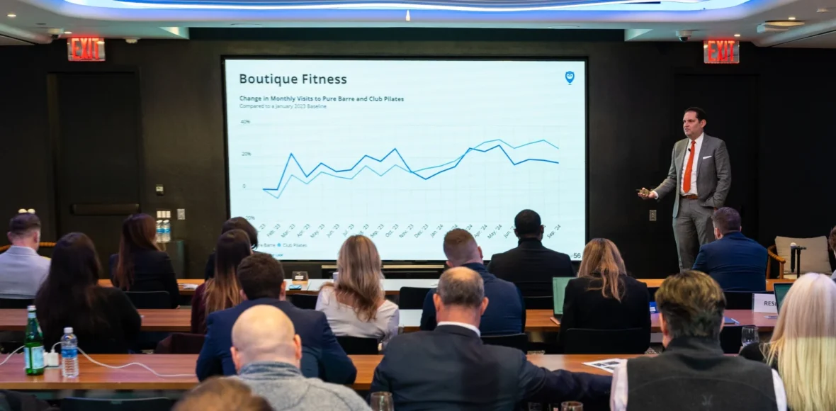 Man giving presentation