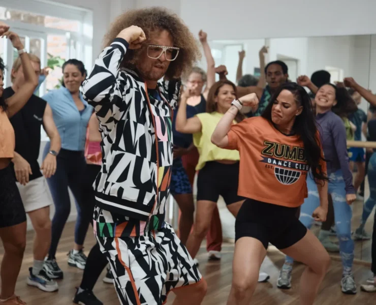 Zumba has tapped LMFAO's Redfoo for an energizing new campaign