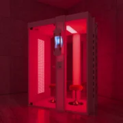 Halotherapy booth