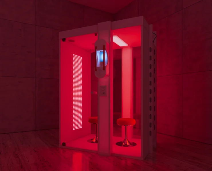 Halotherapy booth
