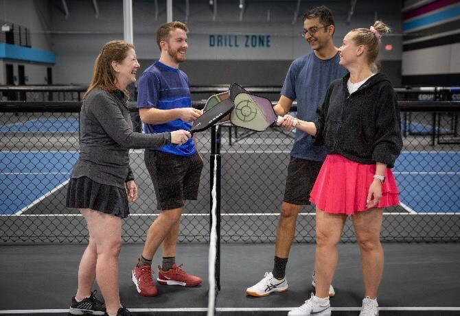 players at Ace Pickleball Club