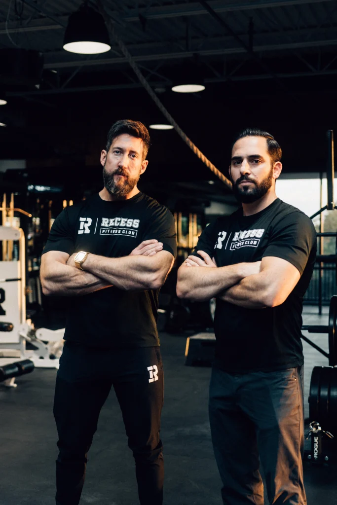 an image of Recess Fitness co-founders 