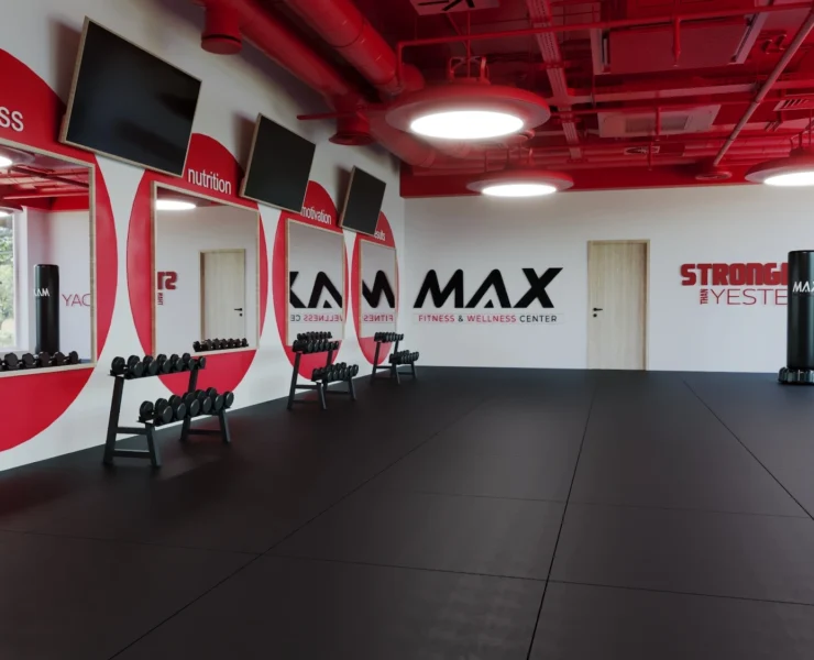 interior of a MAX Fitness & Wellness Center