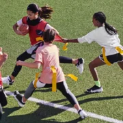 girls on a field/youth sports