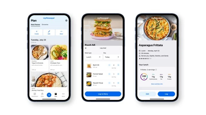 MyFitnessPal new meal planner