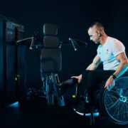 Man in wheelchair