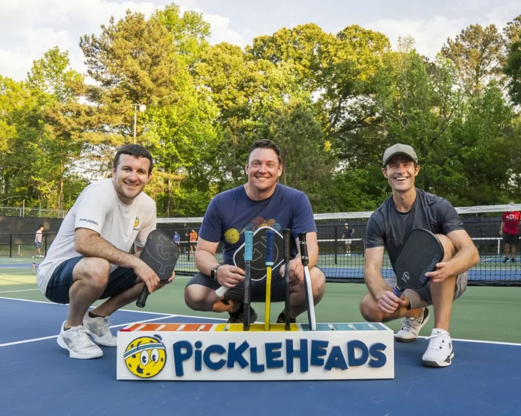 Pickleheads guys on the court