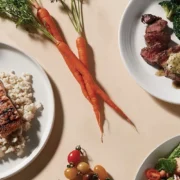 an image of healthy, high-protein food from Life Time's new challenge