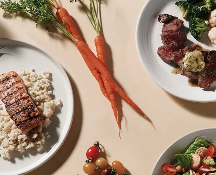 an image of healthy, high-protein food from Life Time's new challenge