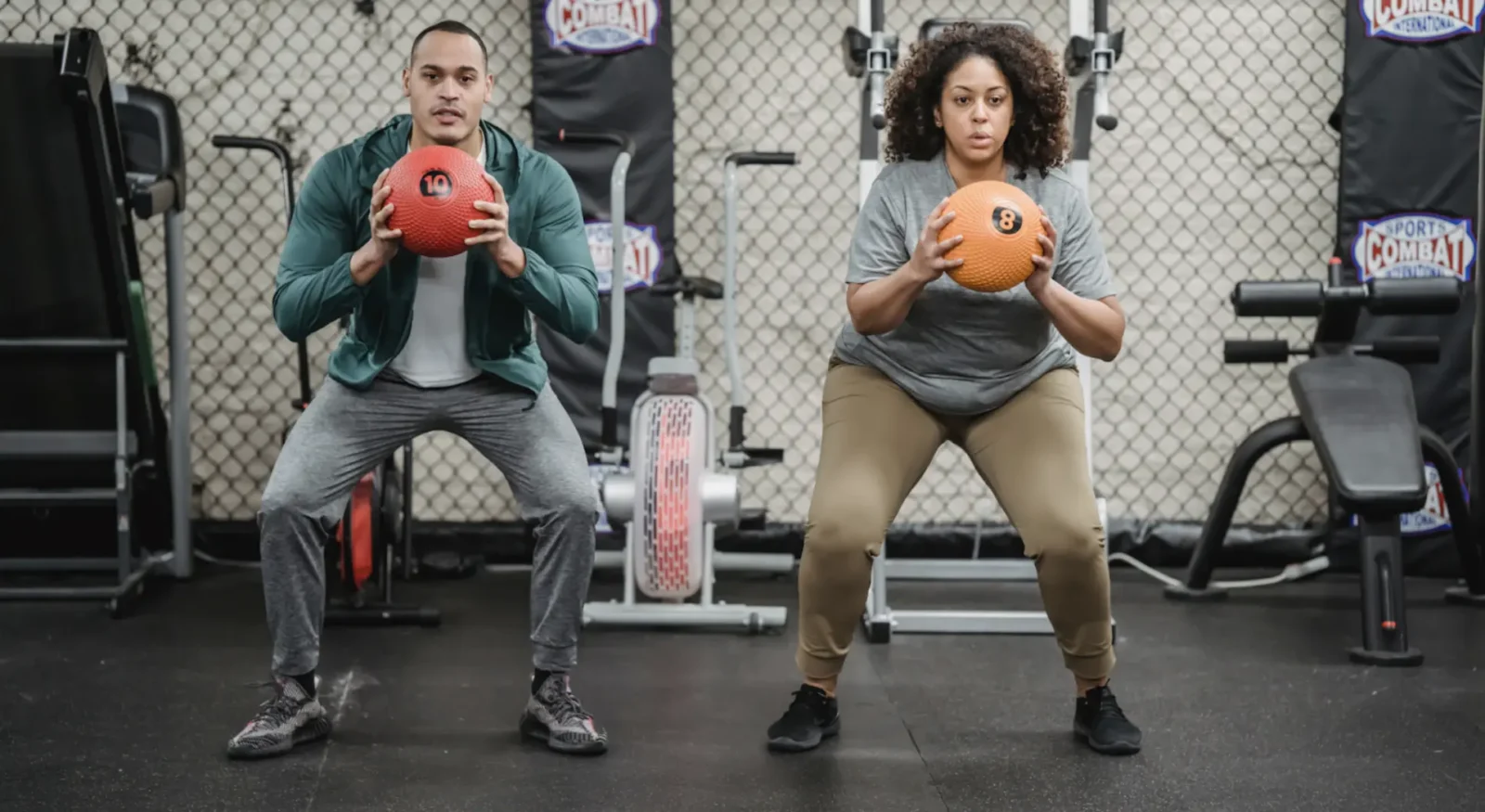 Fitness consumers exercise at franchise locations