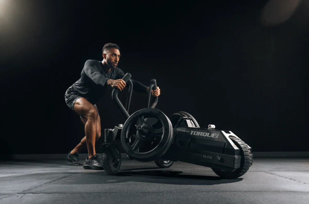 a man using the Torque Fitness Tank M3