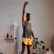 a man using the amp