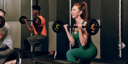 woman at Crunch Fitness