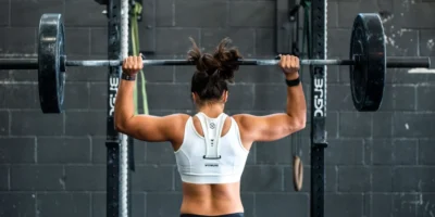 woman weightlifting