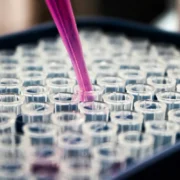 pipette in lab