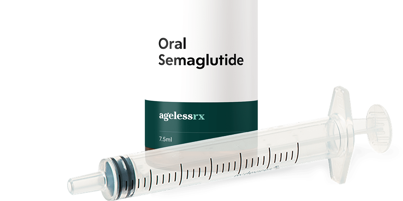 AgelessRx oral semaglutide drops