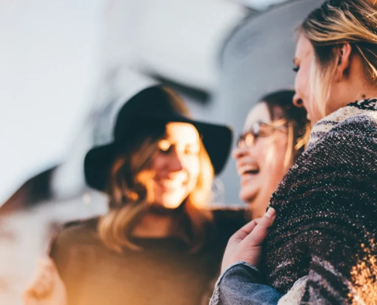 women gathered together in a group