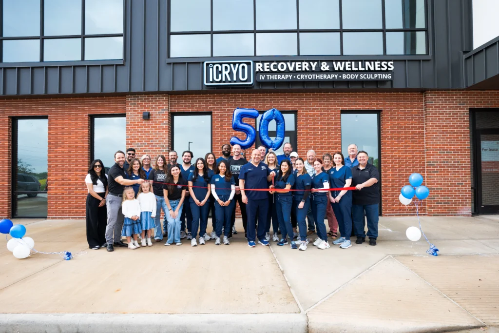 An exterior shot of the new iCryo in Richmond, Texas.