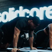 People working out in a Solidcore class.