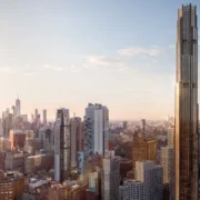 An image of the Brooklyn skyline