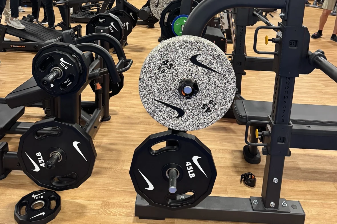 Nike bumper plates