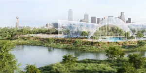 a rendering of Therme Group Dallas.