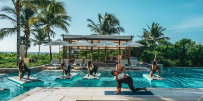 Floating Yoga at UNICO 20º87º Hotel Riviera May
