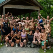 people pose for a picture at the 2024 VTLZR Hybrid Athlete Retreat