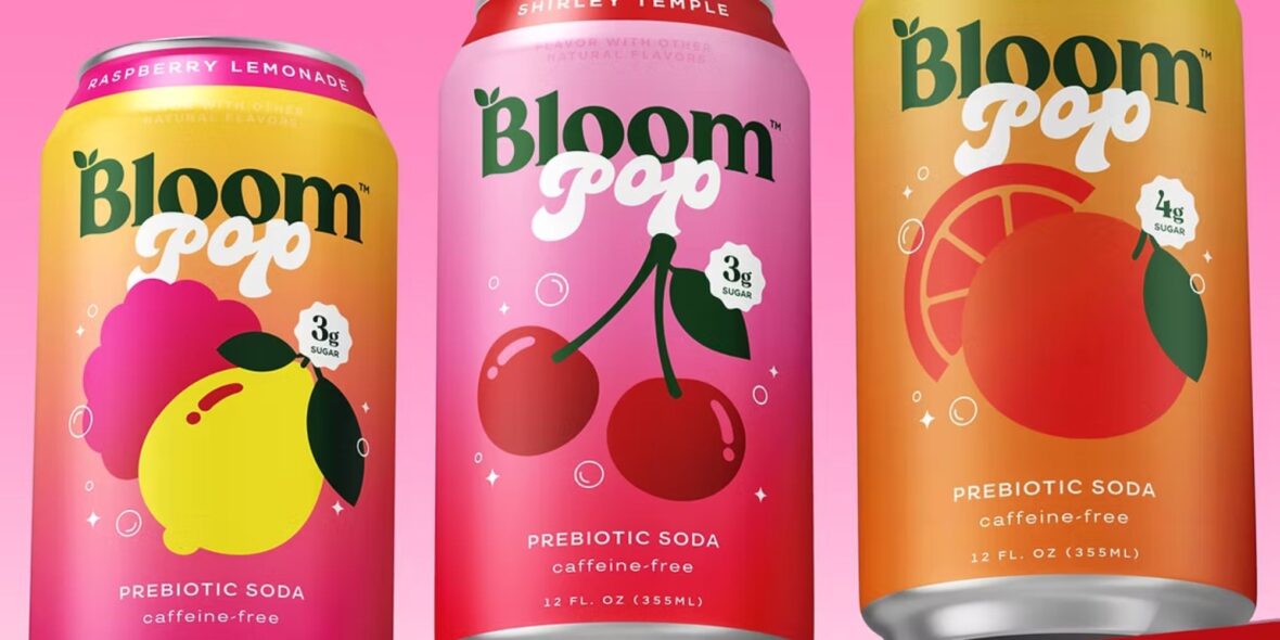 Bloom Pop cans