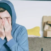 A man expressing burnout.