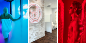 cryo chamber red light therapy