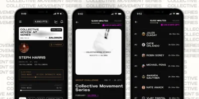 the new Receipts app, a fitness rewards program.