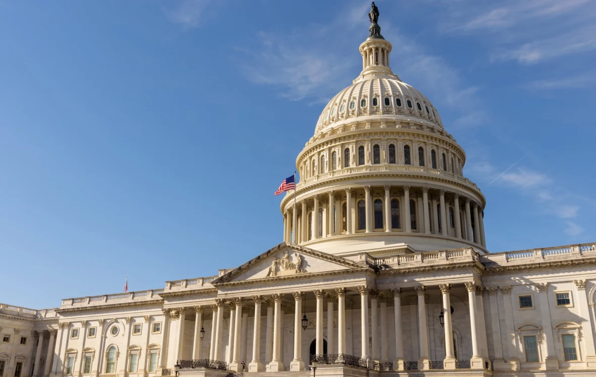 exterior of U.S. Capitol building