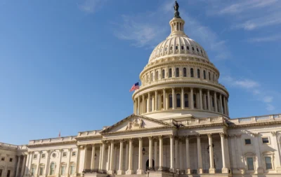 exterior of U.S. Capitol building