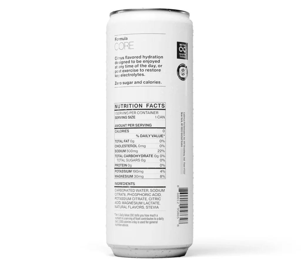 Cadence hydration can in citrus flavor