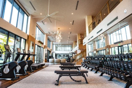 an image of the wellness/training center at The Row at Red Hill.