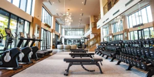 an image of the wellness/training center at The Row at Red Hill.