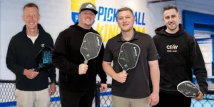 New Pickleball Kingdom partners.