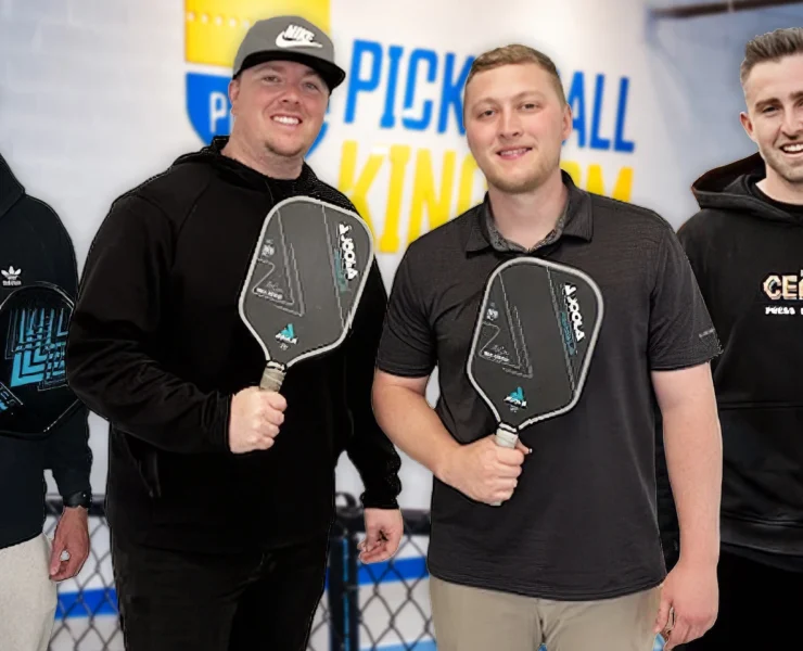 New Pickleball Kingdom partners.