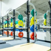 interior of 24 Hour Fitness
