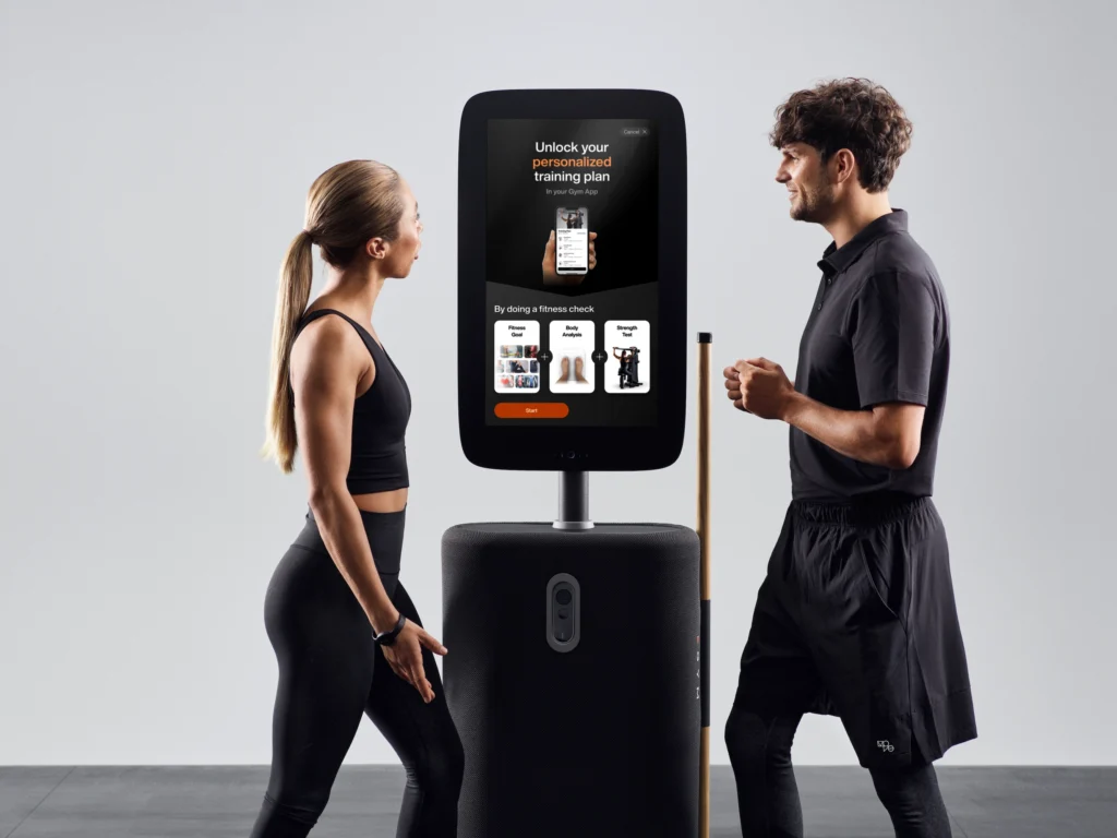 EGYM loads Squat Flexibility Test