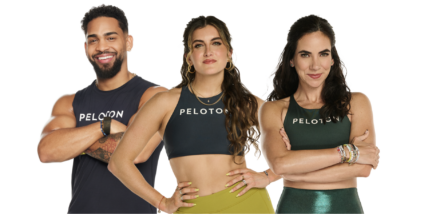 trio of Peloton instructors