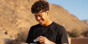 Tennis player Ben Shelton for Thorne.